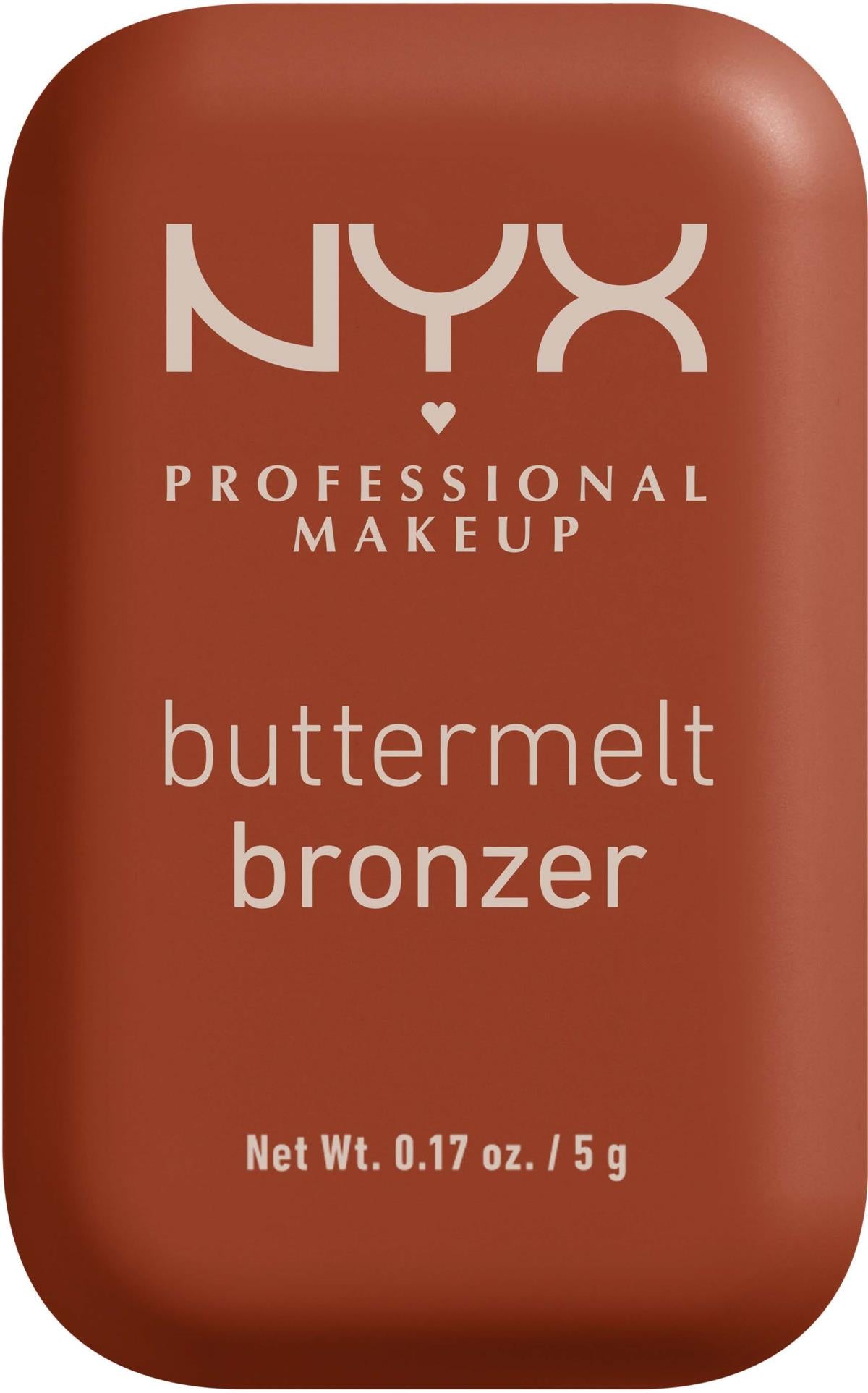 NYX NYX Buttermelt Bronzer 07,5 Butta Match 5 g Bronzing Puder Kosmetik