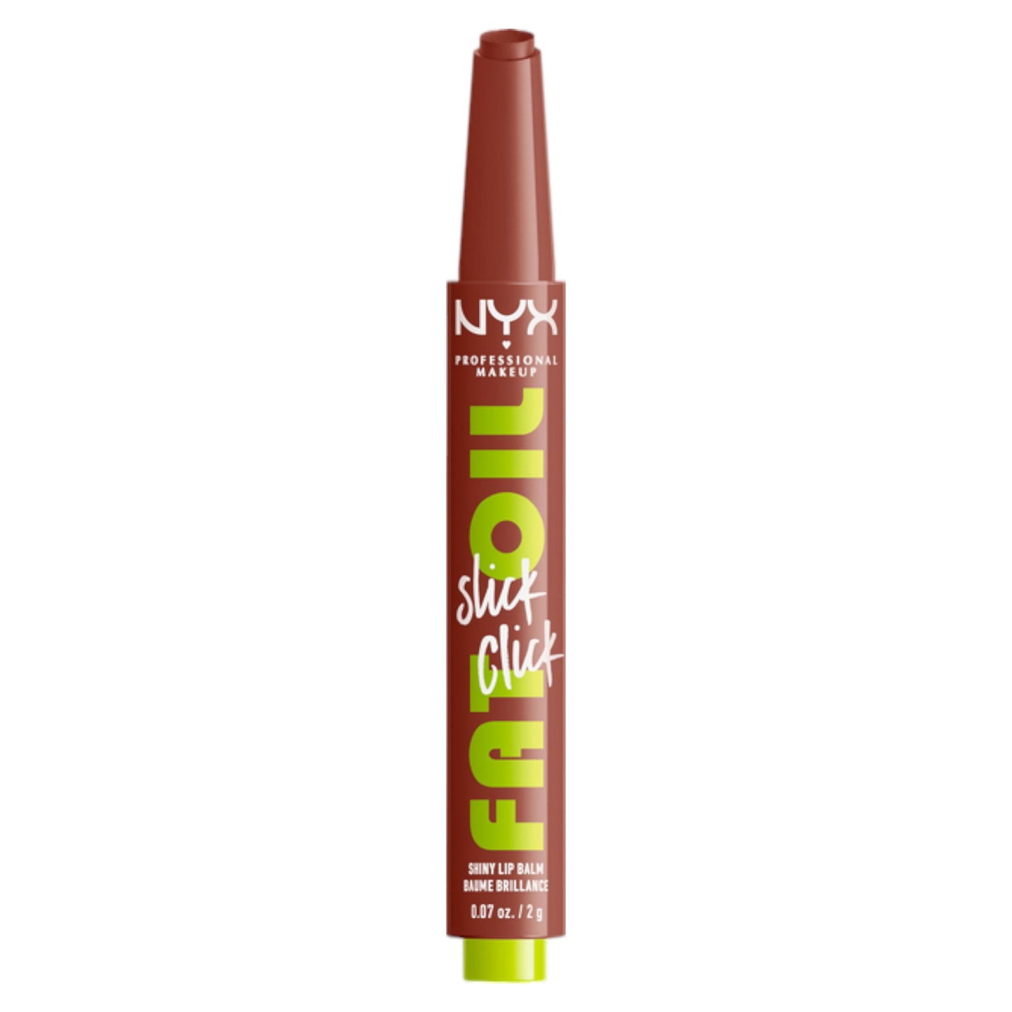 Nyx Nyx, Fat Oil Slick Click, Durchsichtig, Lippenbalsam, 05, 2 g Regular