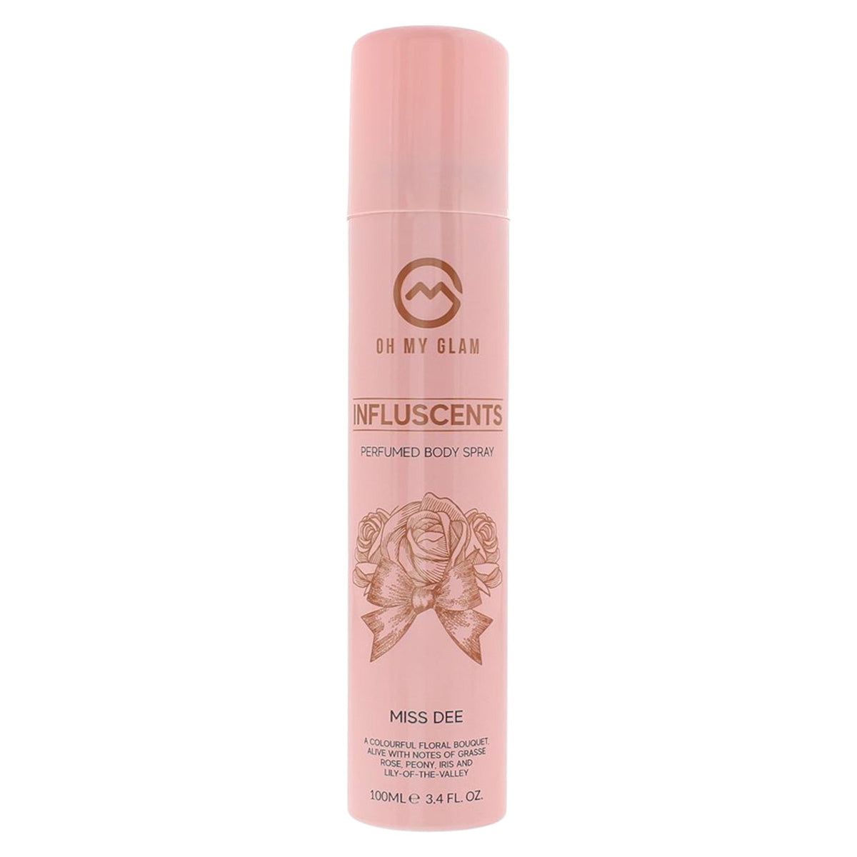 Oh My Glam, Influscent Miss Dee, Körperspray, Maiglöckchen, 100 ml