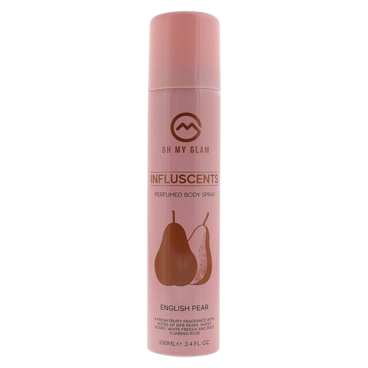 Oh My Glam, Influscents, Körperspray, Englische Birne und Freesie, 100 ml