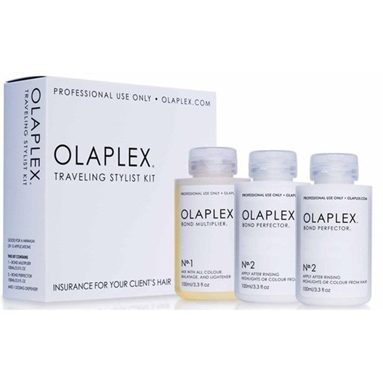 OLAPLEX Traveling Stylist dreiteiliges Haarpflege-Set