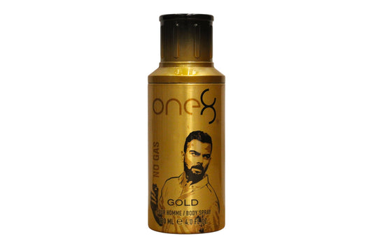 One 8 One 8, No Gas Gold, Duftspray, Für Männer, 120 ml Regular
