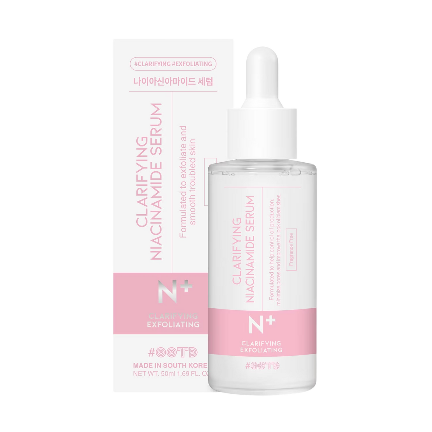 #OOTD, N+, Niacinamid, Klärung, Täglich, Serum, Für das Gesicht, 30 ml