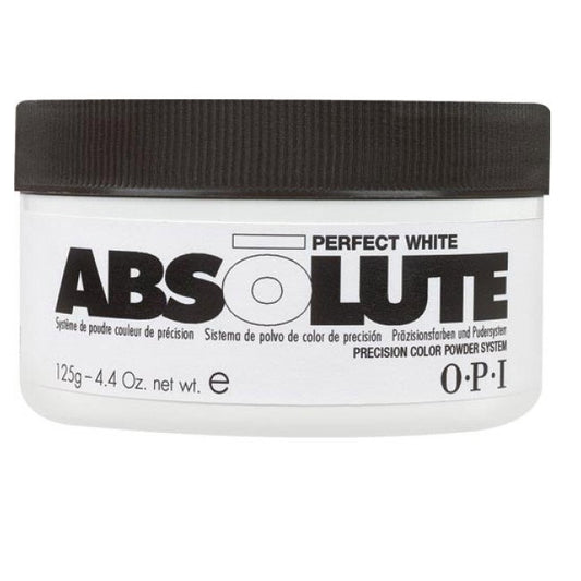 Opi Opi, Absolute, Acrylnagelpuder, Perfektes Weiß, 125 g Regular