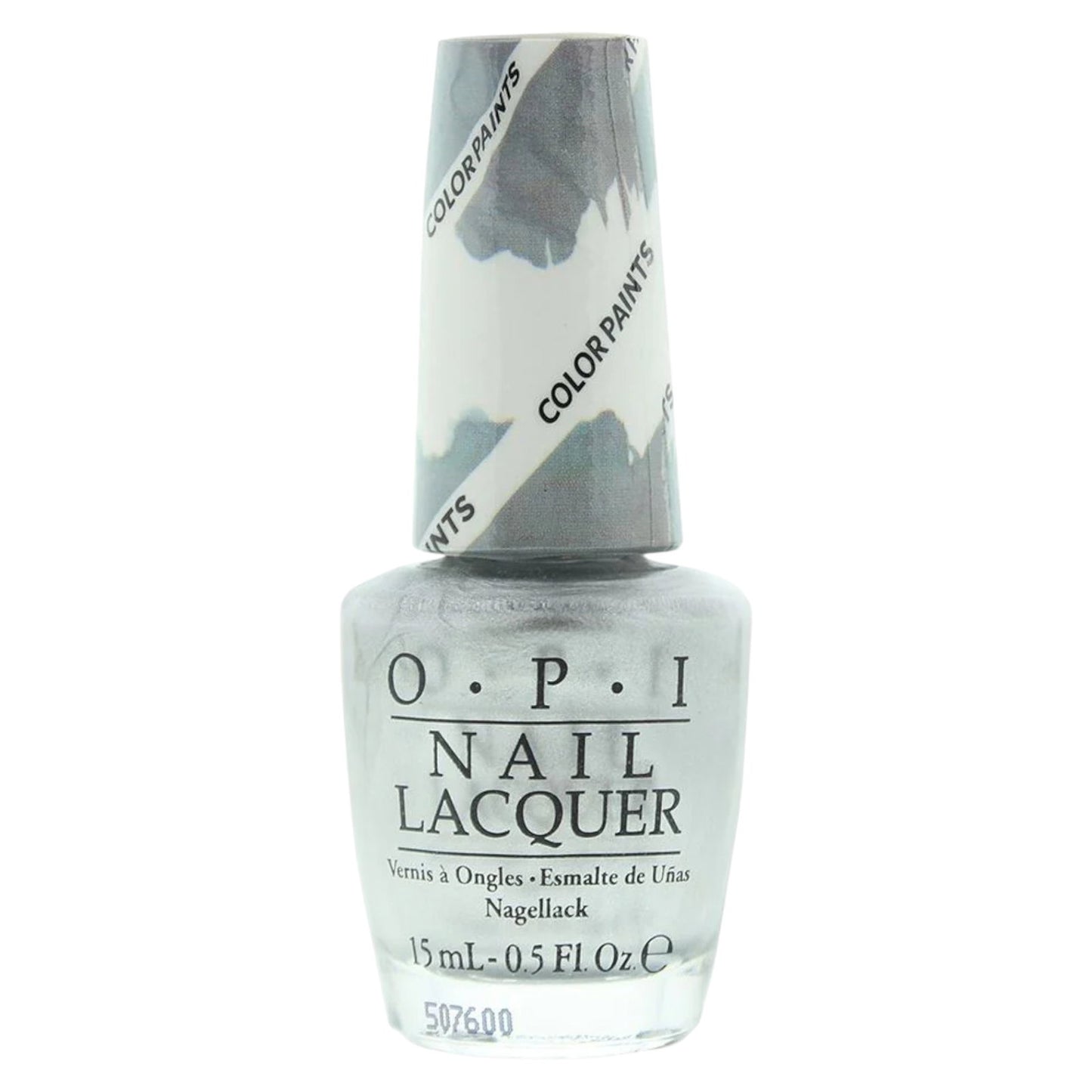 Opi, Silver Canvas Undercoat, metallisch, Nagellack, OSC72NLP19, Silberne Leinwand, 15 ml
