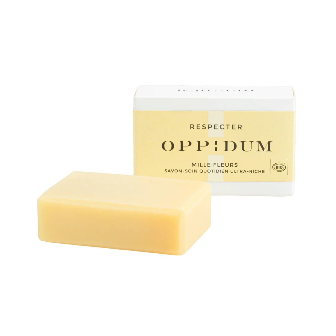 Oppidum Oppidum, Mille Fleurs, Nährend, Seifenstück, 100 g Regular