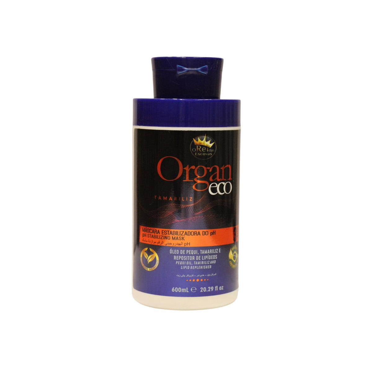 Organ Eco, Organ Eco Stabilizing, Haarbehandlungs-Crememaske, Für Schutz und Stabilität, 600 ml
