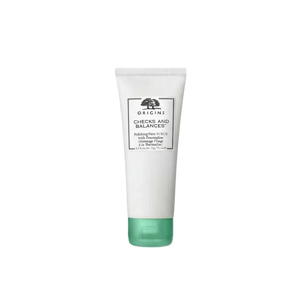 ORIGINS CHECKS AND BALANCES POLISHING FACE SCRUB WITH TOURMALINE 75 ML