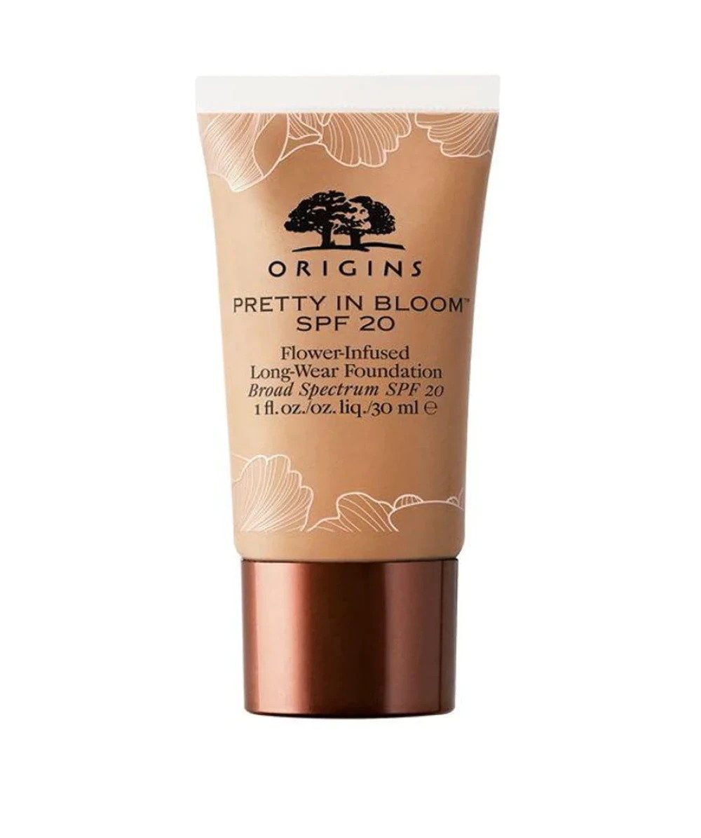 Origins, Pretty In Bloom, Langlebig, Cremige Foundation, 500, Mitteltief warm, SPF 20, 30 ml