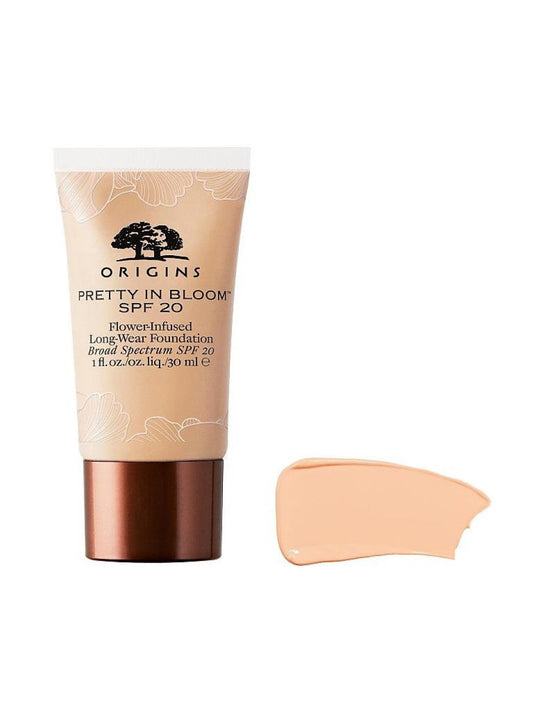 Origins Origins, Pretty In Bloom, Langlebig, Cremige Foundation, 540, Mitteltiefes warmes Gold, SPF 20, 30 ml Regular
