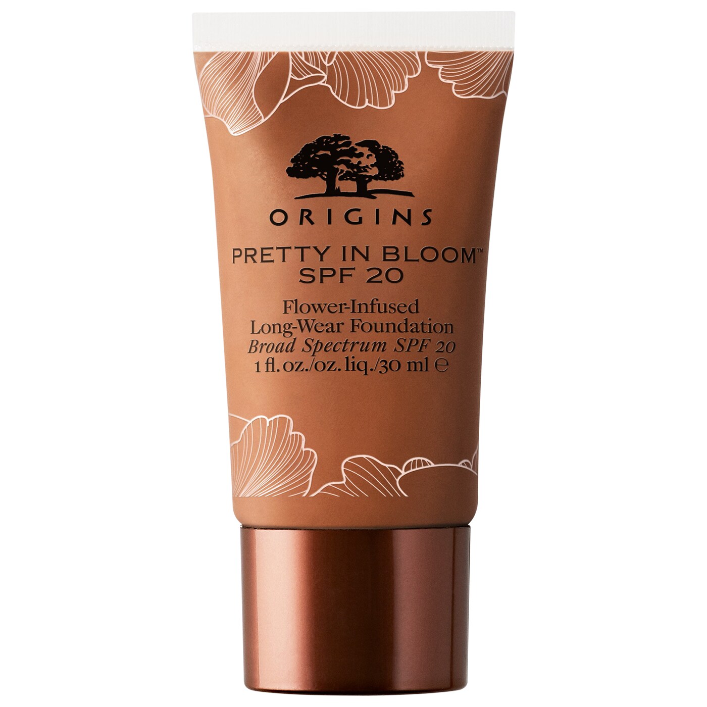 Origins Origins, Pretty In Bloom, Langlebig, Cremige Foundation, Nr. 700, Sehr tief neutral, SPF 20, 30 ml Regular