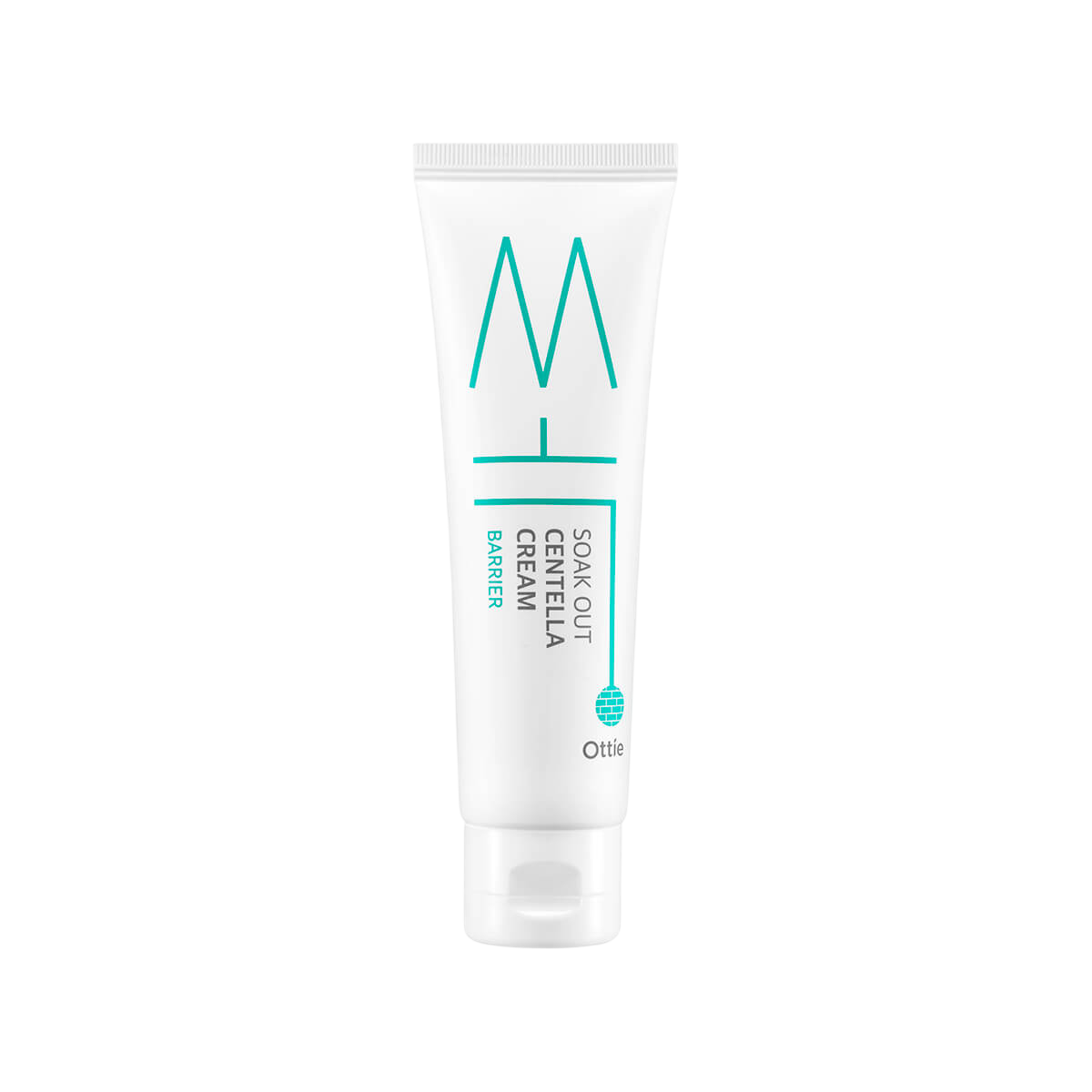 Ottie, Soak Out, Centella, Beruhigend und entspannend, Tag & Nacht, Gel-Creme, Für das Gesicht, 50 ml