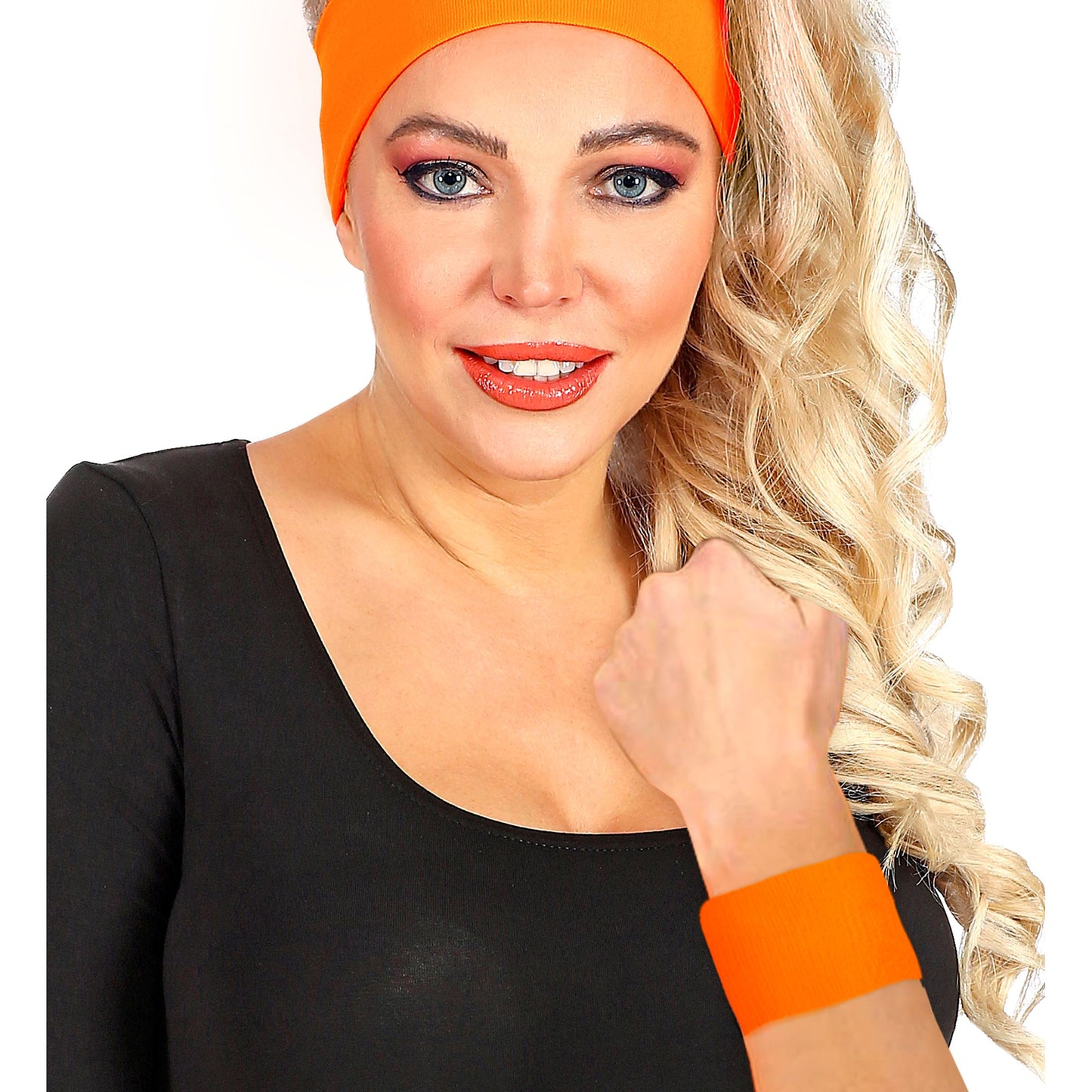 Paar "NEON ORANGE ARMBÄNDER" – Ansicht 5