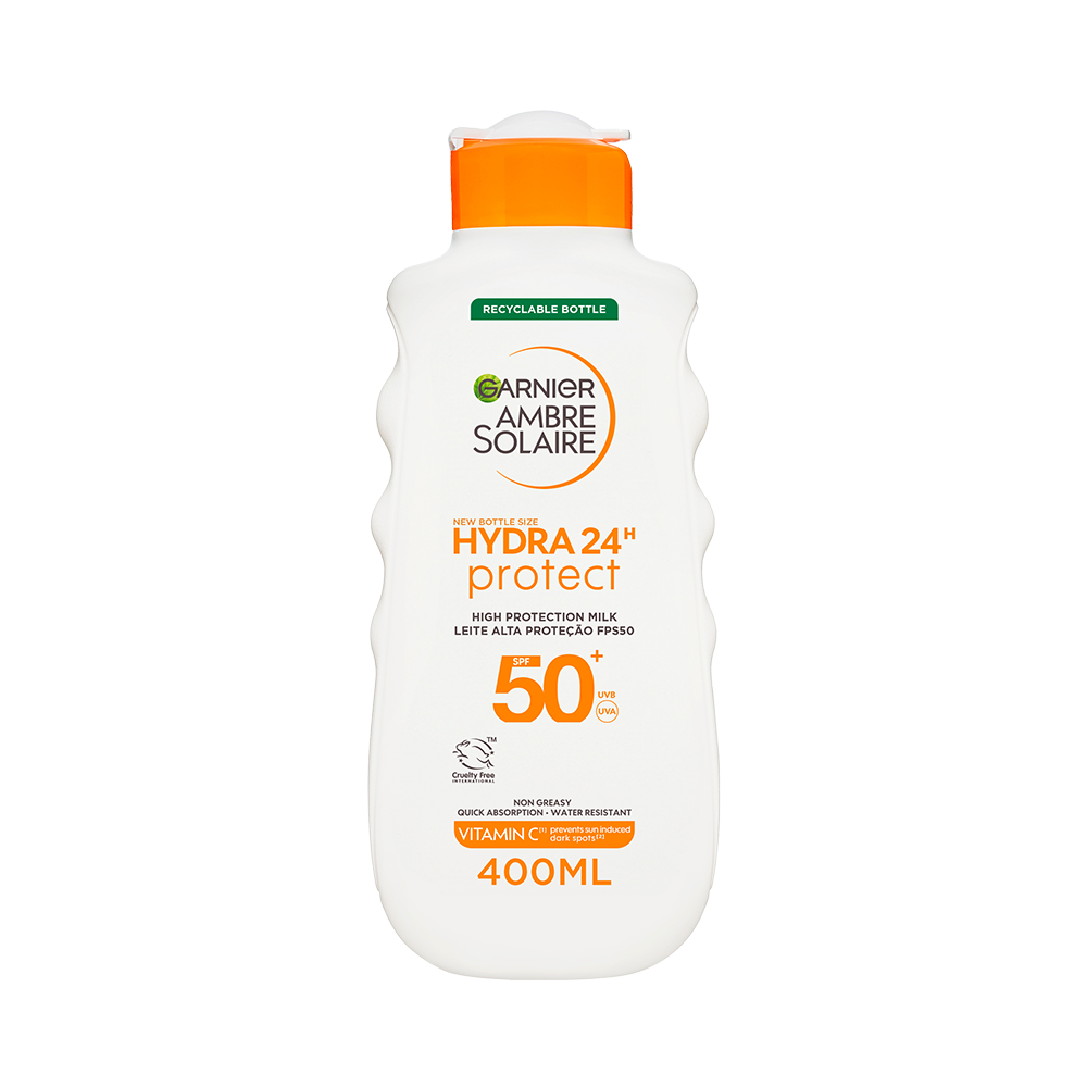 Garnier Hydra 24 Protect Leche Solar SPF 50 Sonnenschutzmilch 400 ml