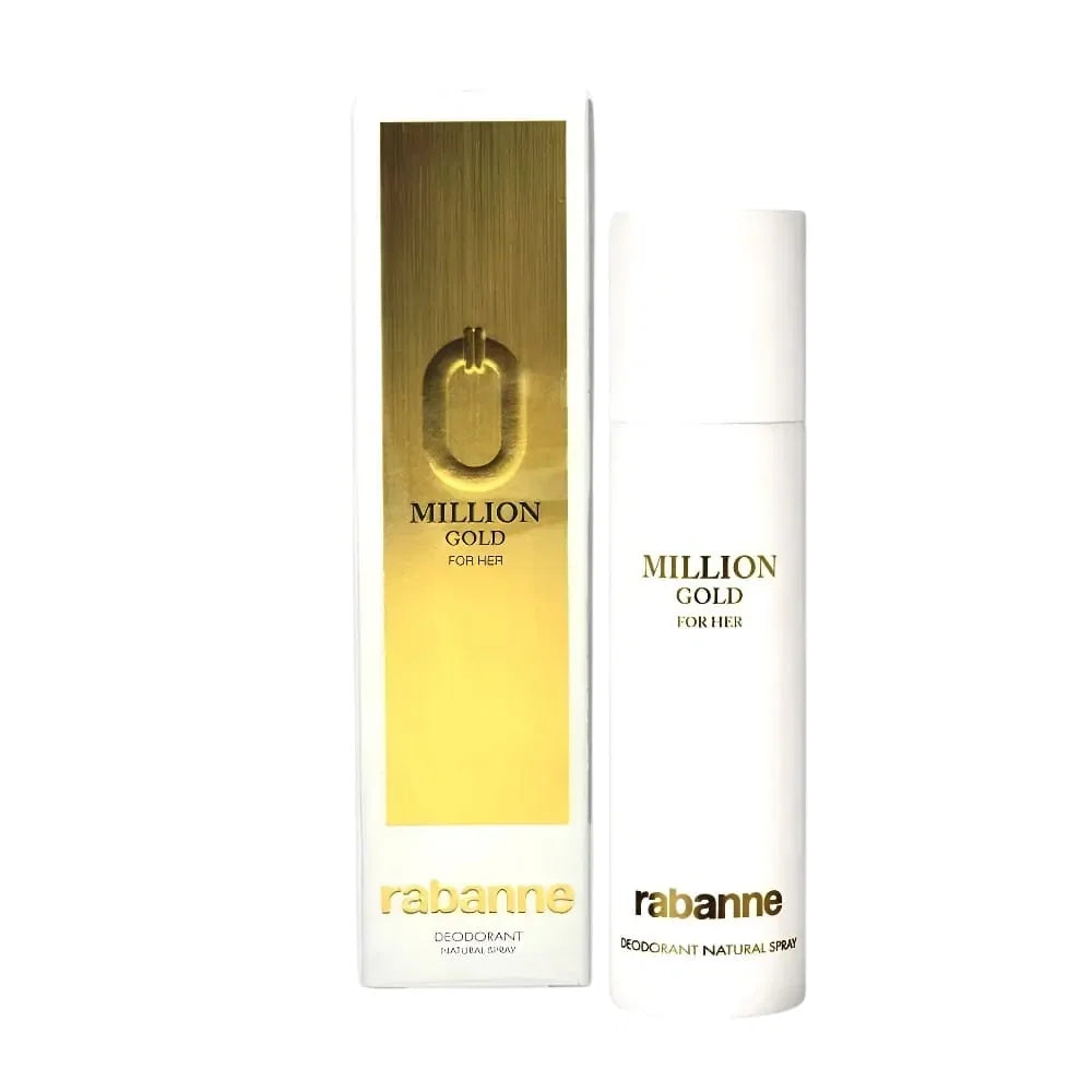 Paco Rabanne, Million Gold, Deodorant Spray, Für Frauen, 150 ml