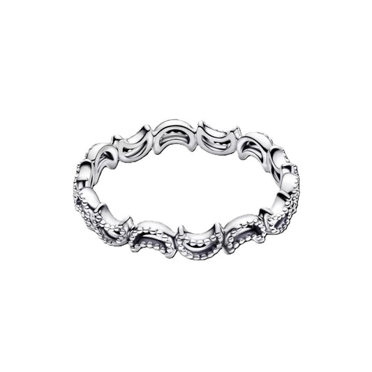 PANDORA CRESCENT MOON RING 194258C00-52 Schmuck Silber Silver 925°