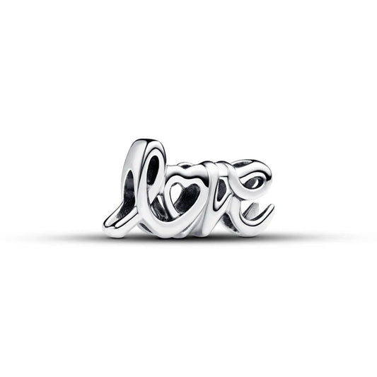 PANDORA MOMENTS HANDWRITTEN LOVE CHARM 793055C00 Schmuck Silber Silver 925°