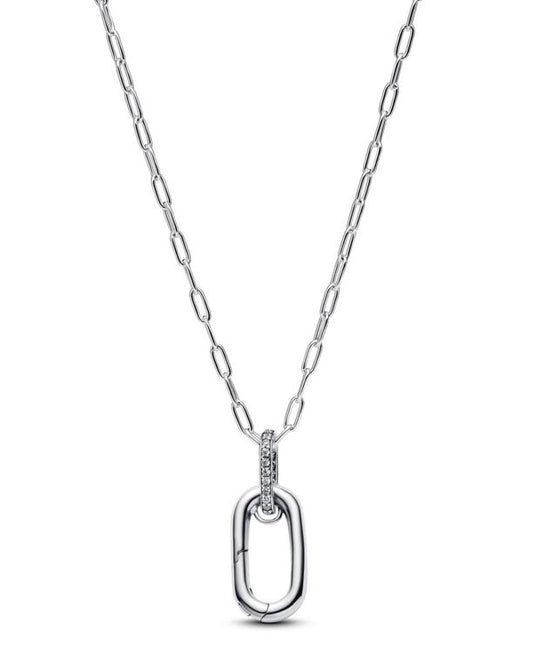 PANDORA SPARKLING HEART COLLIER NECKLACE 394086C01-50 Schmuck Silber Silver 925°