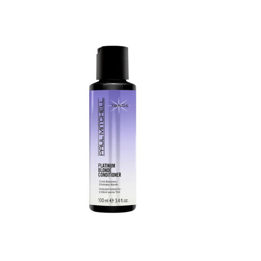 Paul Mitchell Paul Mitchell, Blonde Platinum Blonde, Parabenfrei, Haarspülung, Kühlt Messingtöne, 100 ml Regular