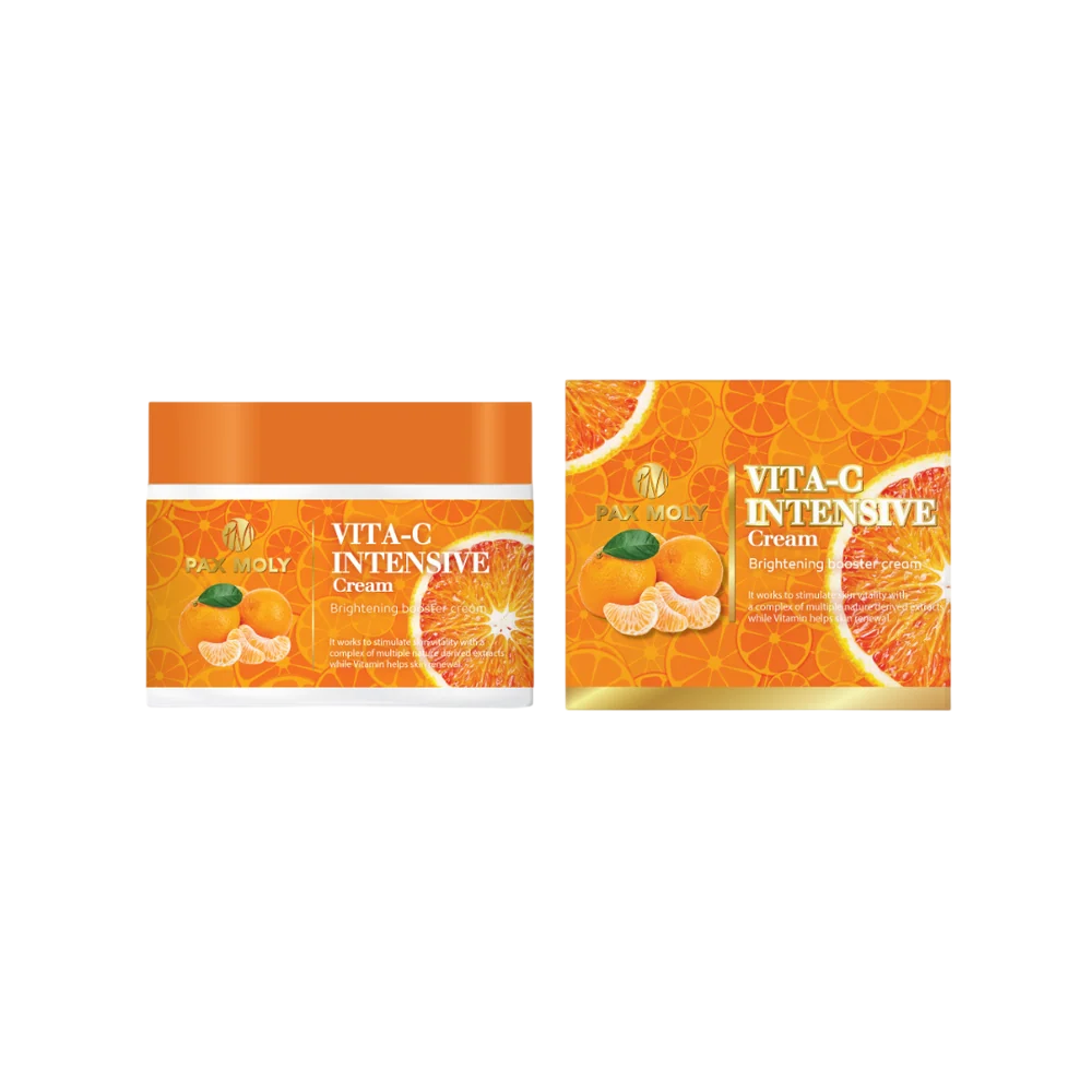 PaxMoly, Vitamina C Intensive, Hydrating & Brightening & Anti-Aging, Sahne, Für das Gesicht, 100 ml