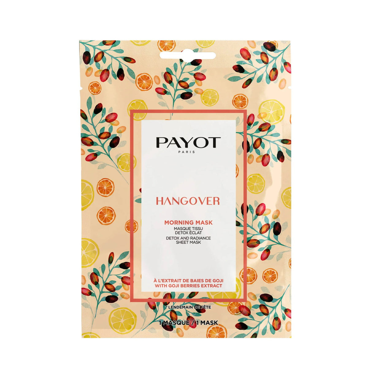 Payot Hangover Detox & Strahlen Gesichtsmaske 19 ml