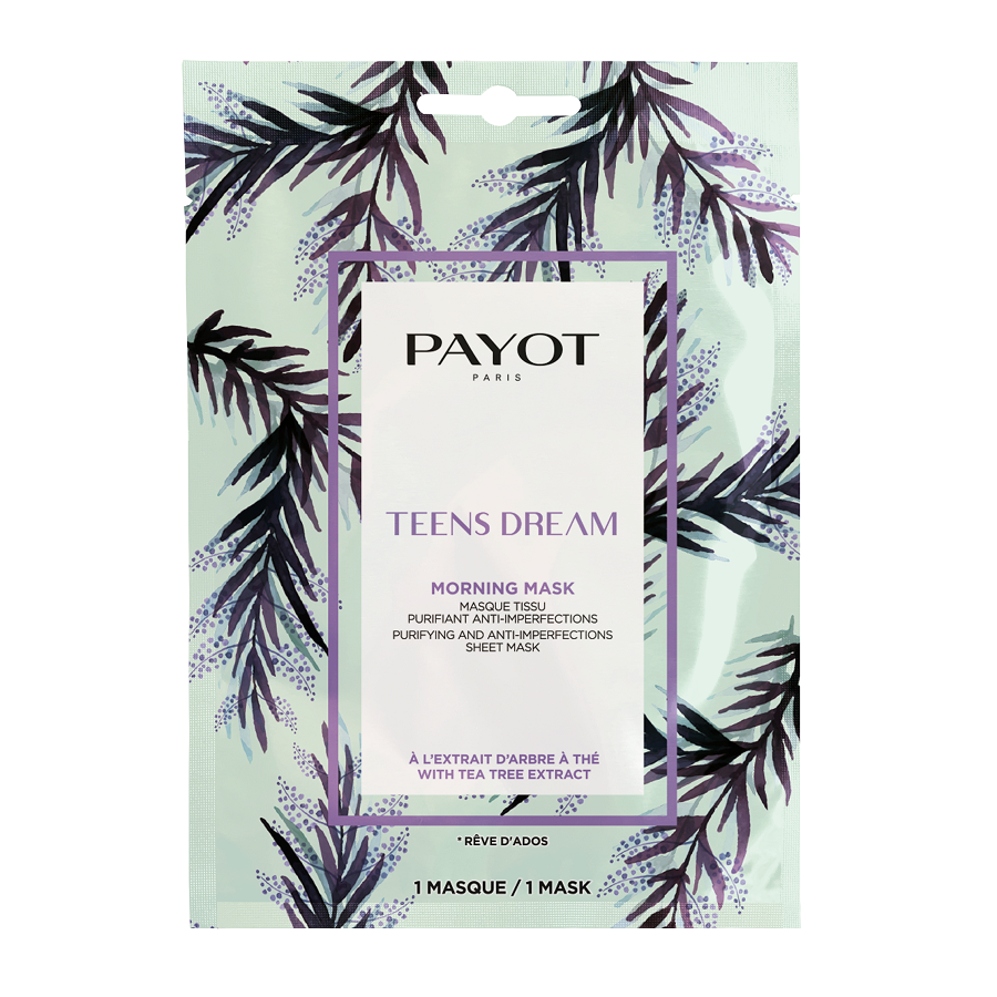 Payot, Teens Dream, Weißer Tee Extrakt, Reinigung, Gesichtsmaske, Für das Gesicht, Morgen, 19 g