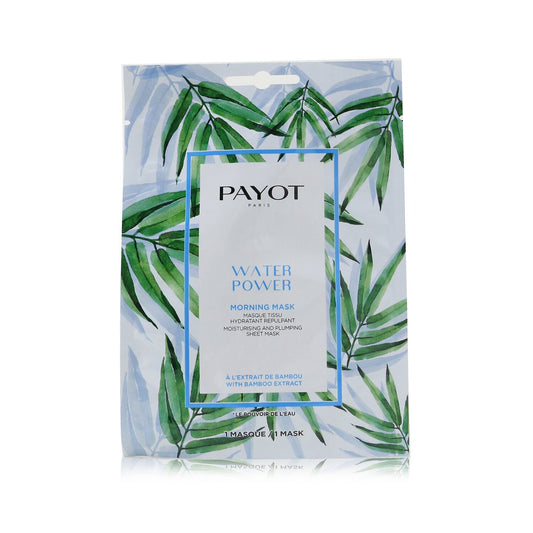 Payot Payot, Water Power, Feuchtigkeitsspendend & aufpolsternd, Gesichtsmaske, Für das Gesicht, Morgen, 19 ml Regular