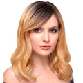 "PERÜCKE BELLA BLOND IN DREAM HAIR QUALITÄT" in farbiger Box – Vorderansicht