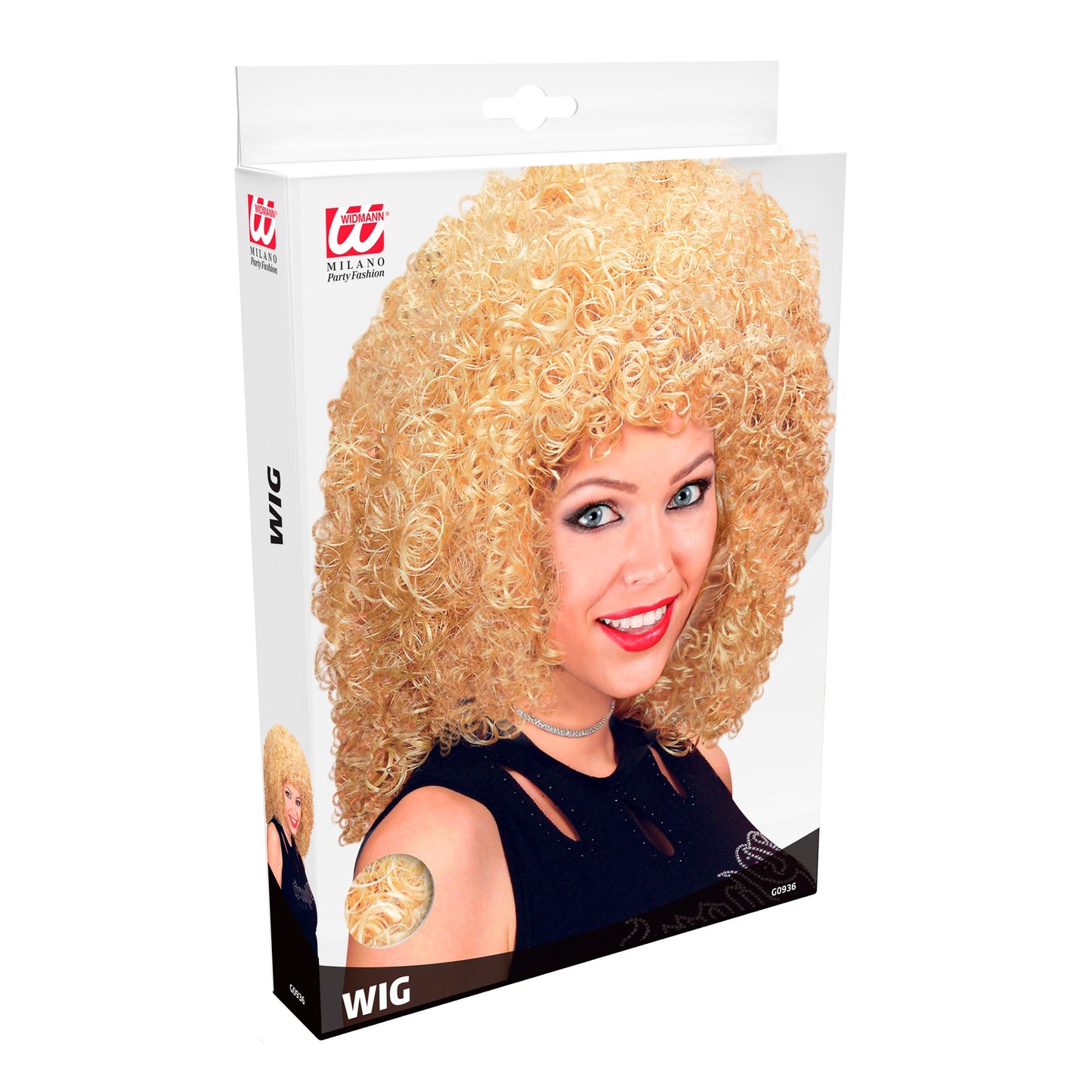 "PERÜCKE GABRIELLE" blond - in Box – Detailansicht