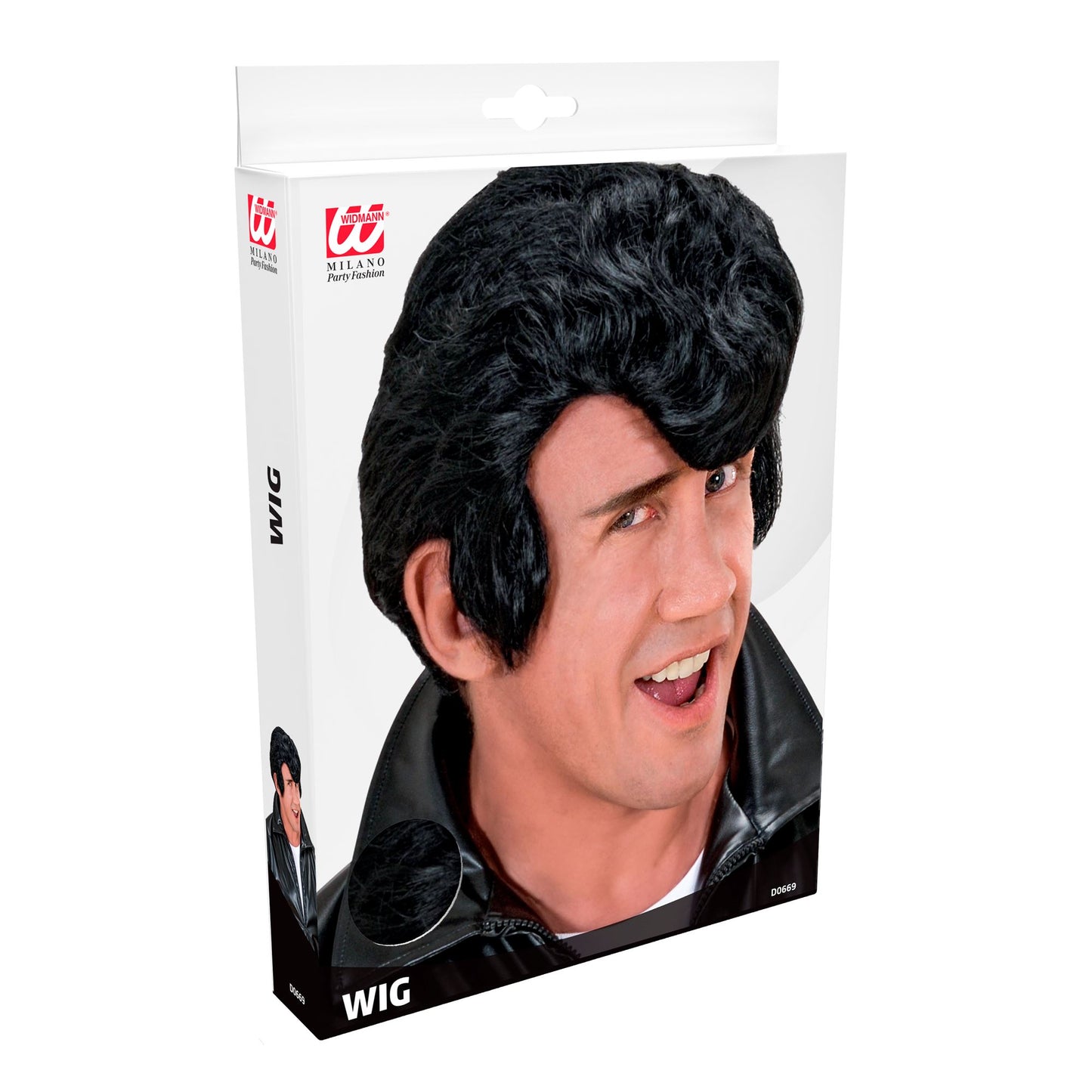 "PERÜCKE ROCKABILLY" in Box – Detailansicht