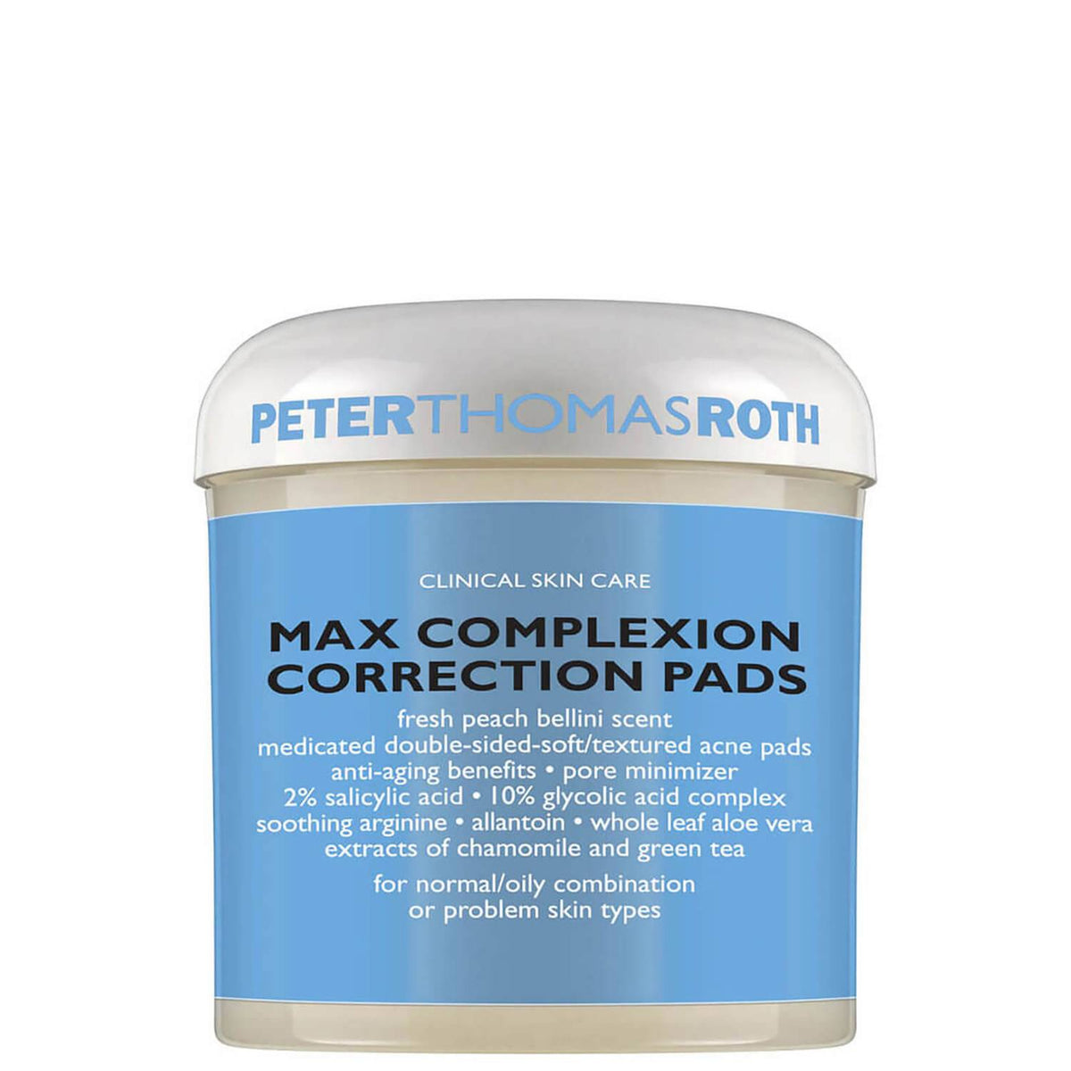 Peter Thomas Roth Goodbye Acne porenverfeinernde Reinigungspads 60 Stück Tester