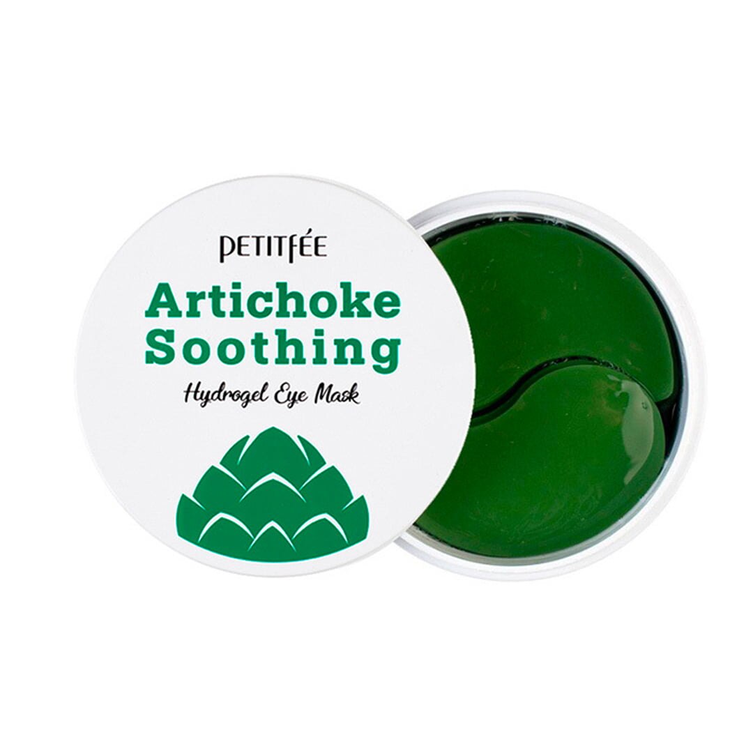 Petitfee, Artichoke Soothing, Beruhigend, Tag & Nacht, Augenklappe, 60 stk