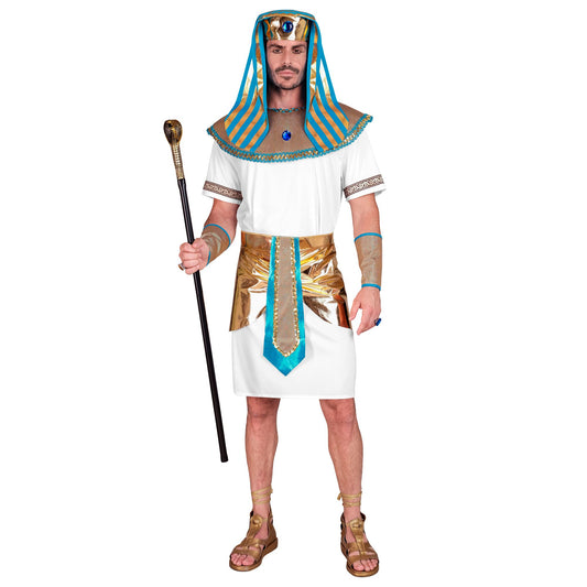 "PHARAOH" (Tunika, Gürtel, Halskragen, Kopfbedeckung) – Vorderansicht