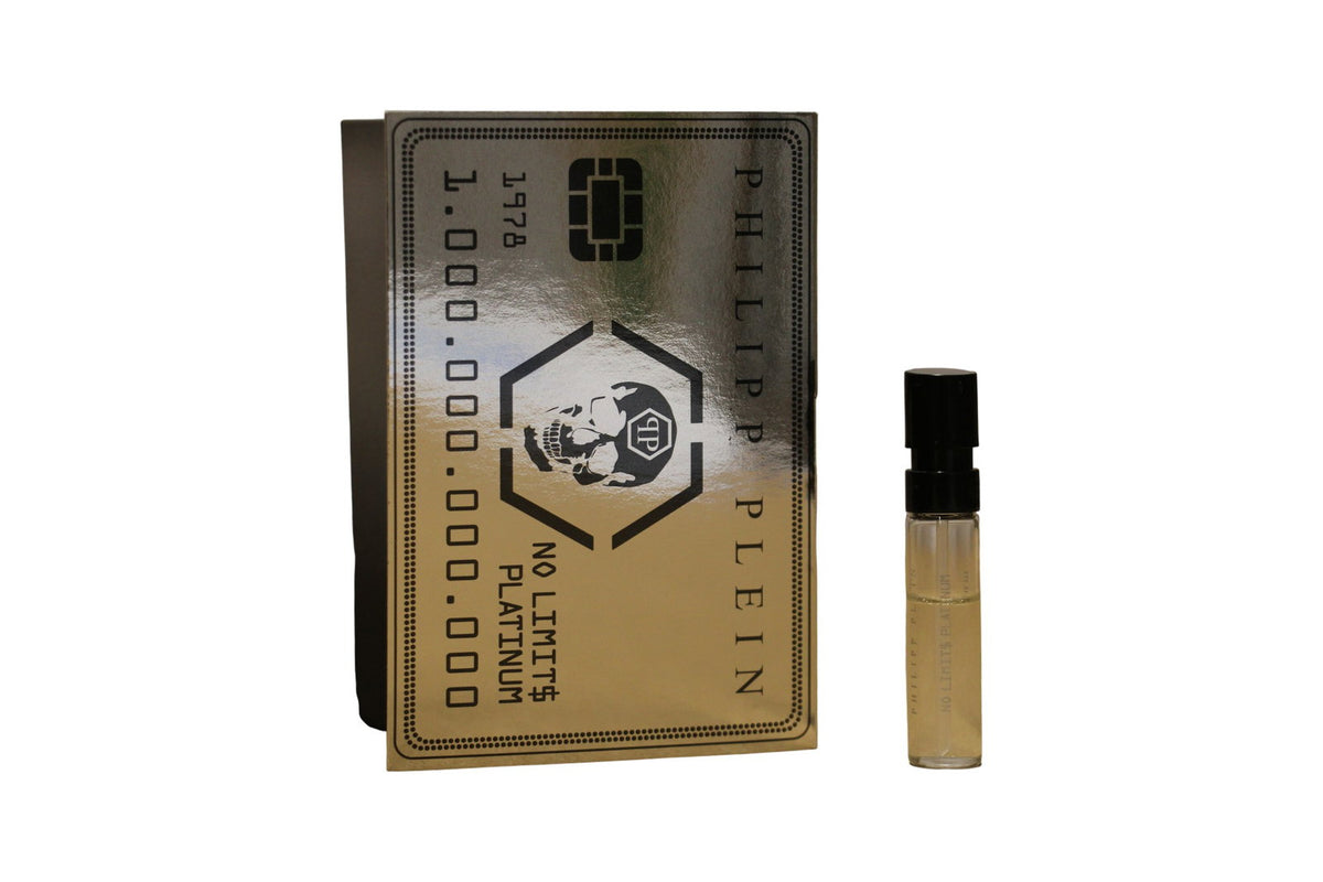 Philipp Plein, No Limits Platinum, Eau de Parfum, Für Männer, 1.5 ml Fläschchen