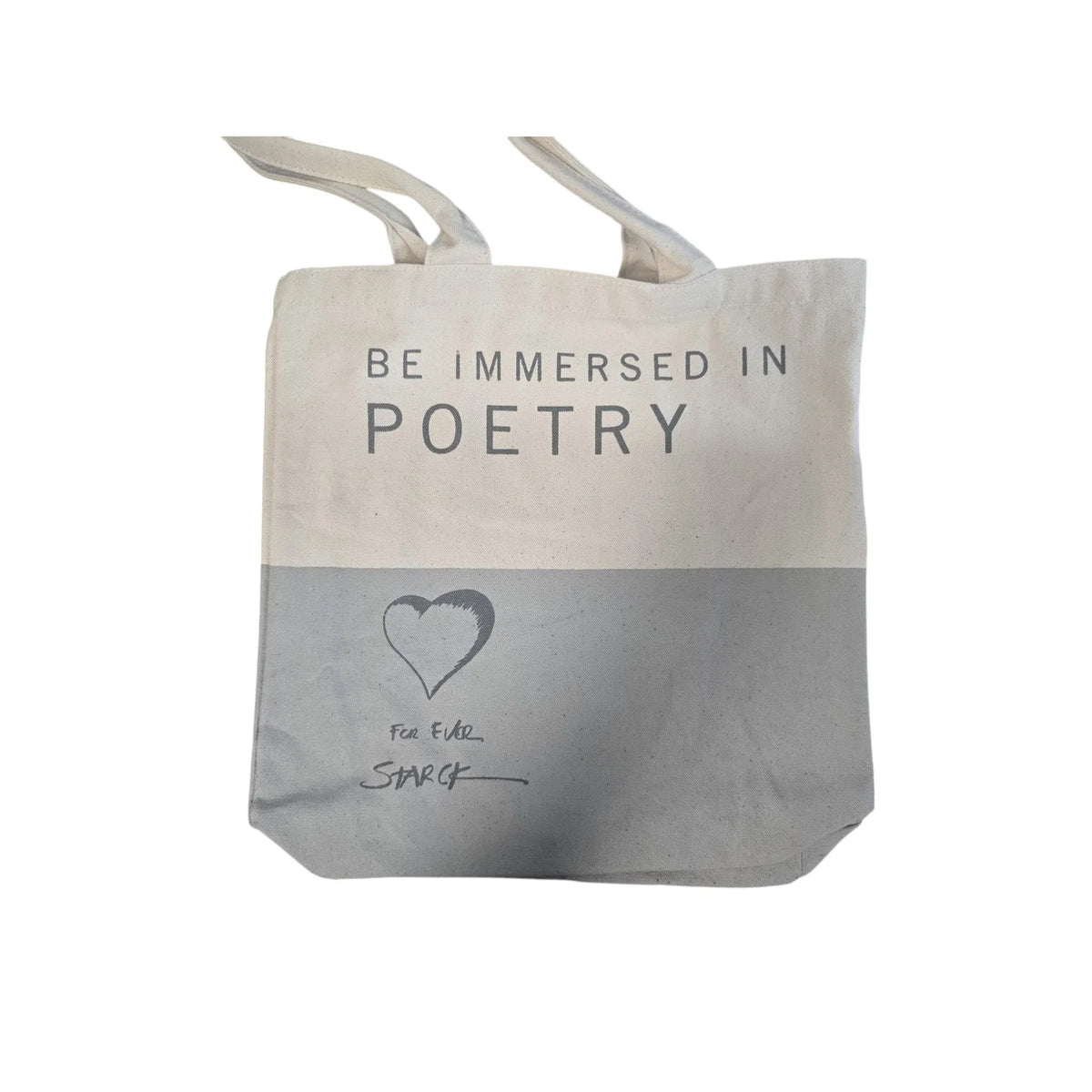 Philippe Starck, For Ever, GWP Textiltasche, Sahne