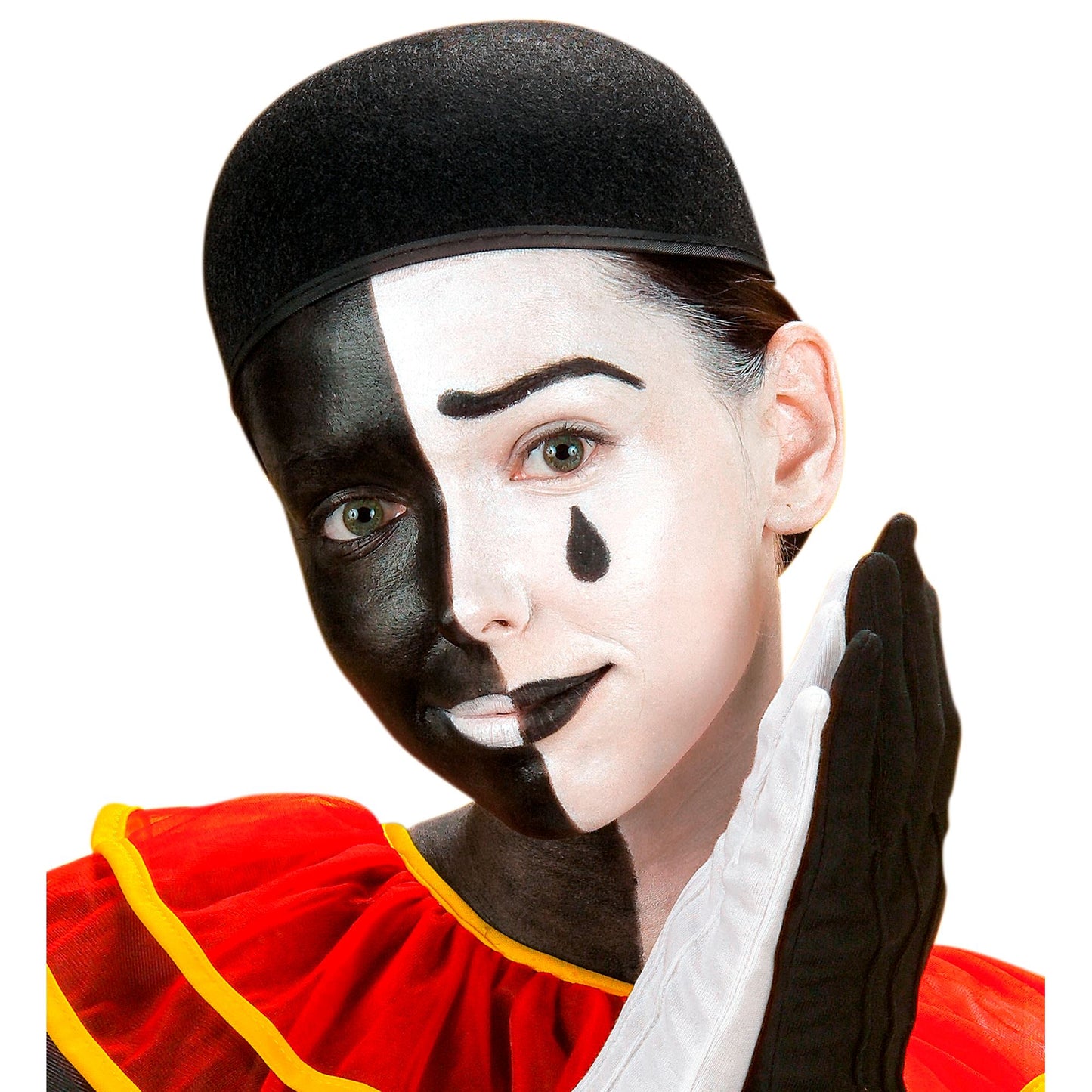 "PIERROT HUT" aus Filz – Detailansicht