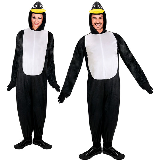 "PINGUIN" (Overall mit Kapuze und Kopfbeckung) – Vorderansicht