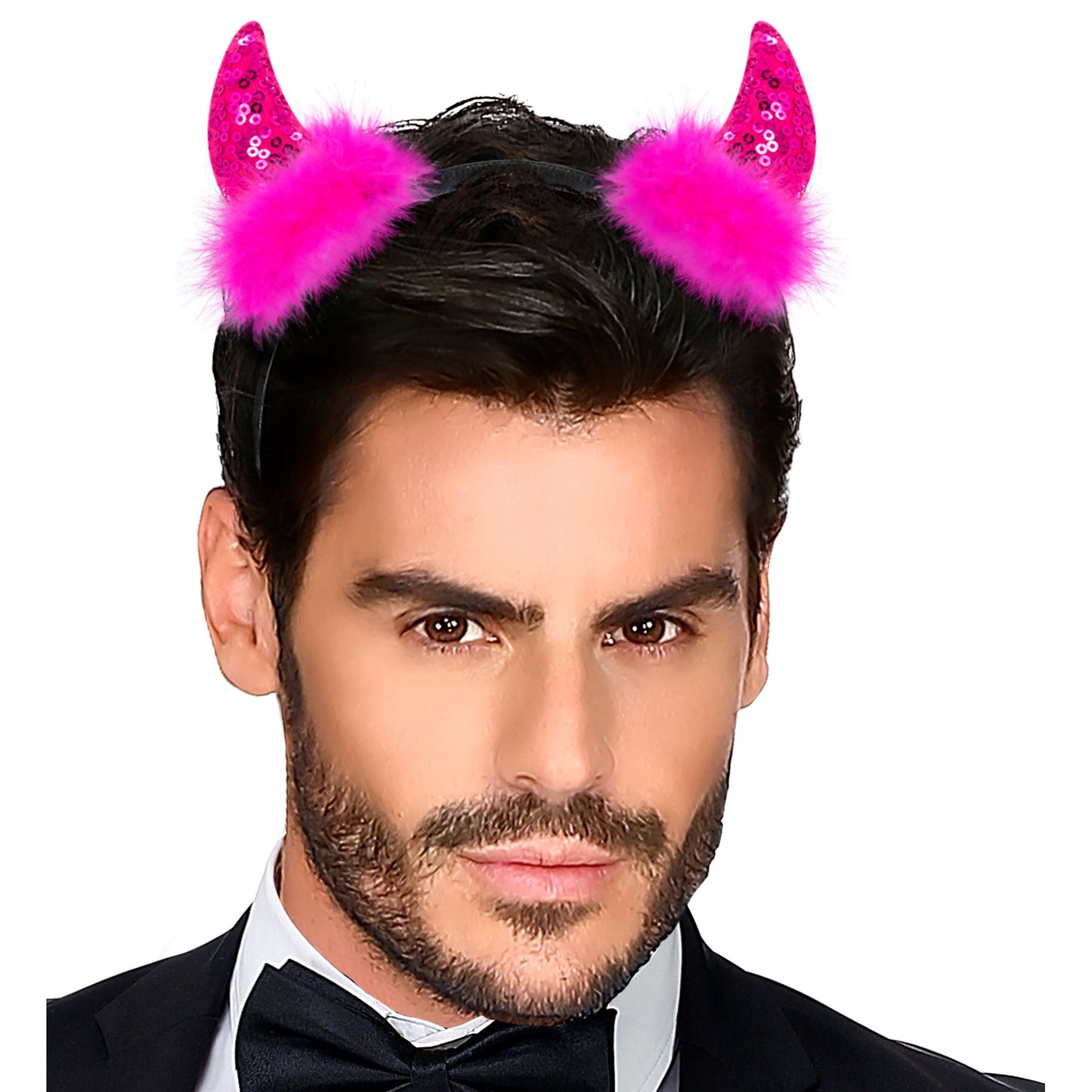 "PINKE PAILLETTEN TEUFELSHÖRNER" – Ansicht 4