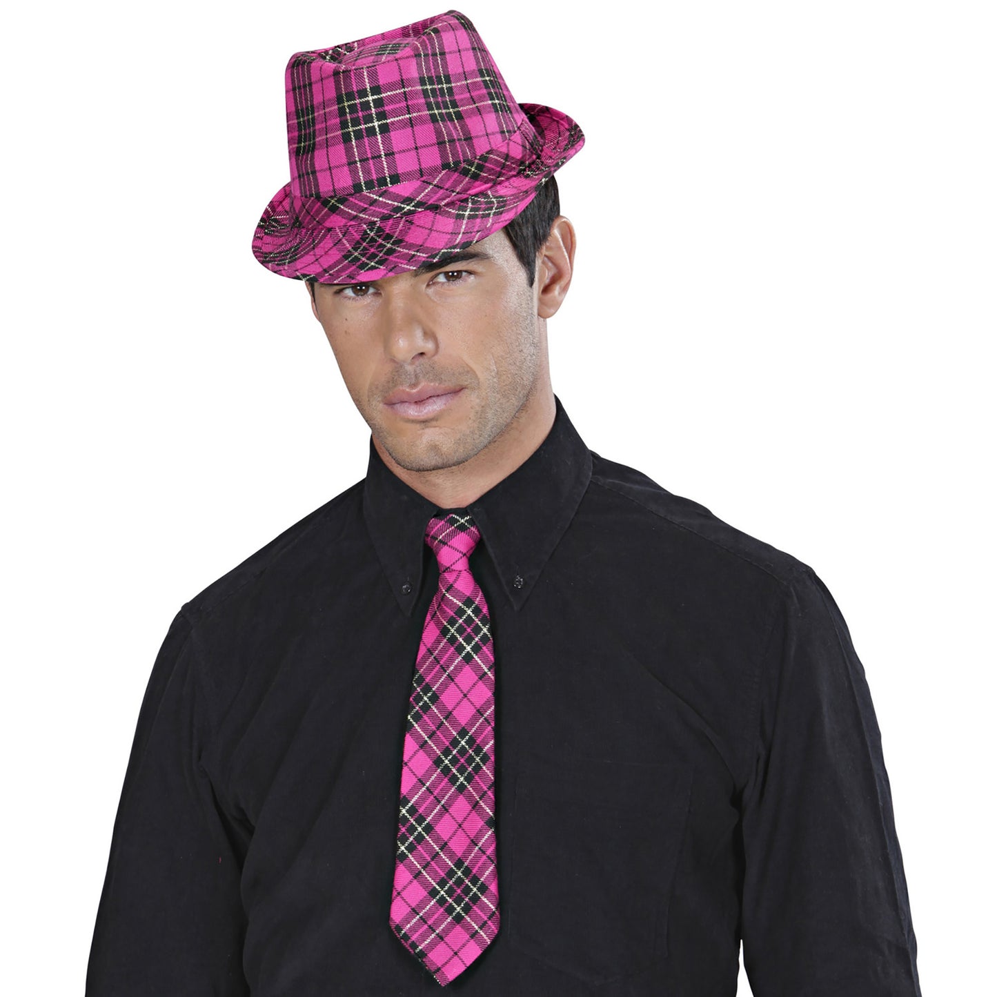 "PINKER TARTANFEDORA" – Ansicht 5