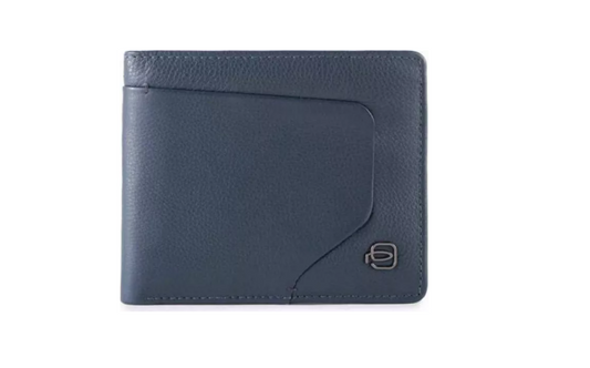 Piquadro Piquadro, Piquadro, Lederbrieftasche, Pu4518Aor, Ultramarinblau, Für Männer Regular