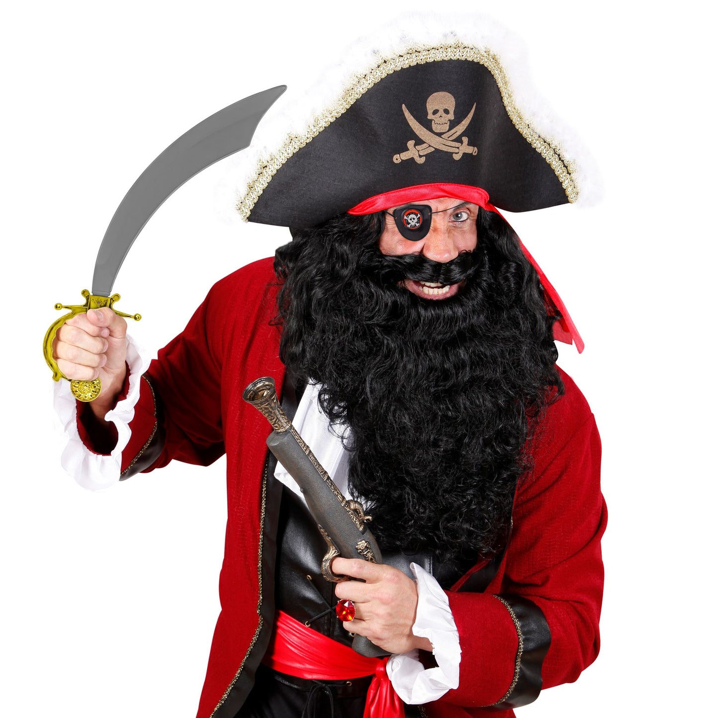 "PIRATENSÄBEL UND AUGENKLAPPE" 47 cm – Ansicht 4