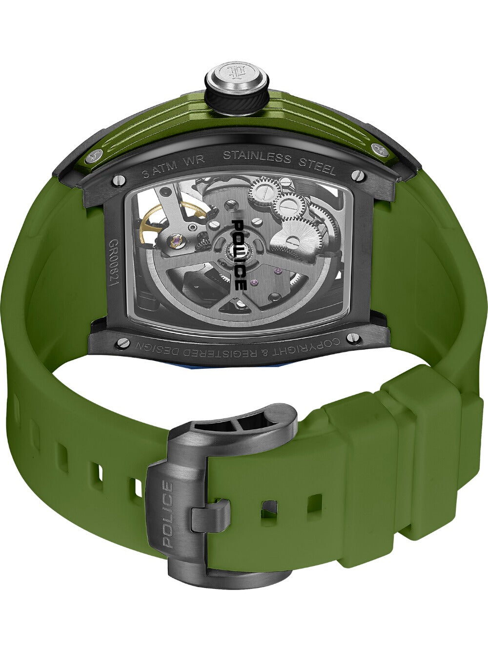 POLICE PEWGR0082101 Analoguhr Armbanduhr 38 mm ansicht-3