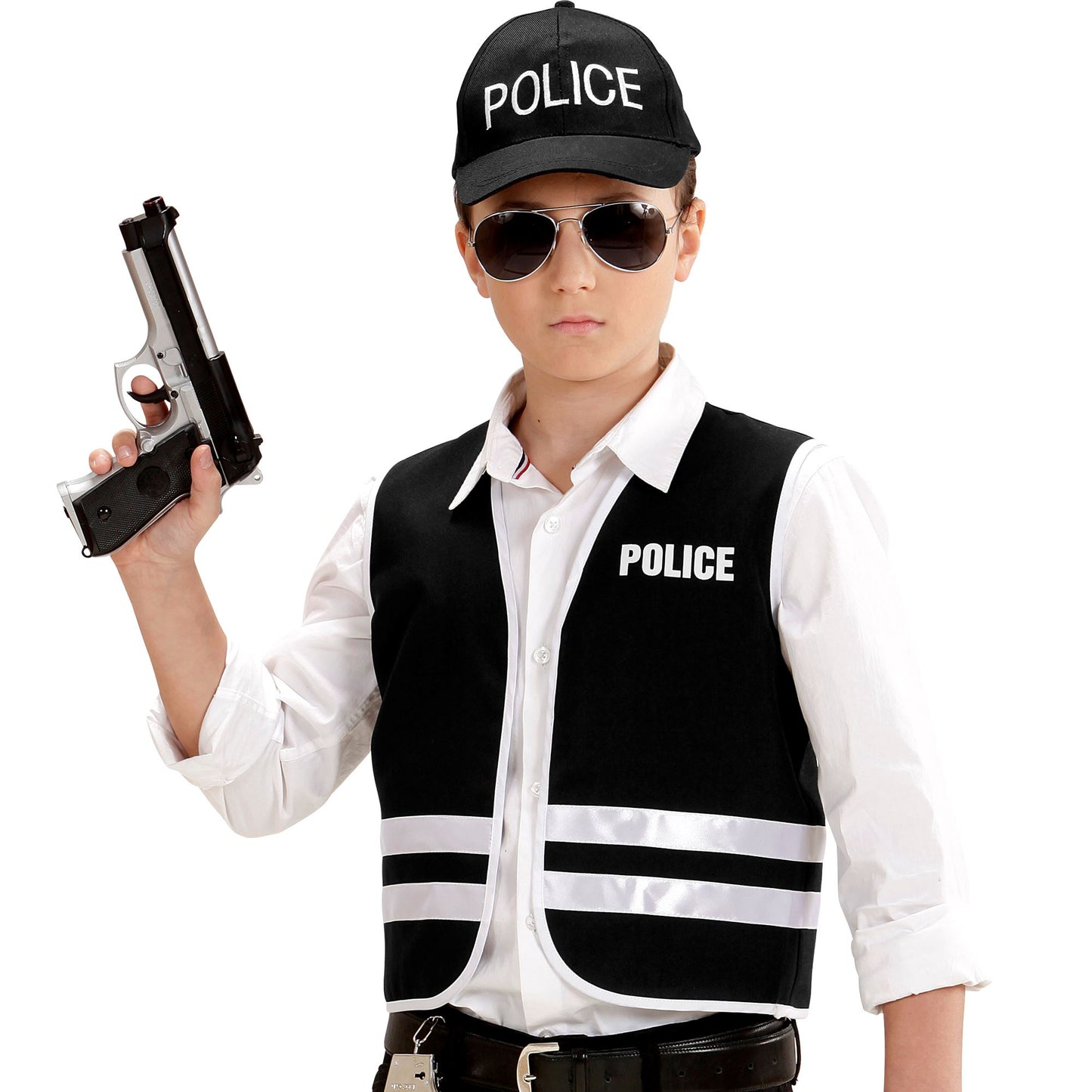 "POLIZIST" (Weste, Basecap) – Ansicht 5