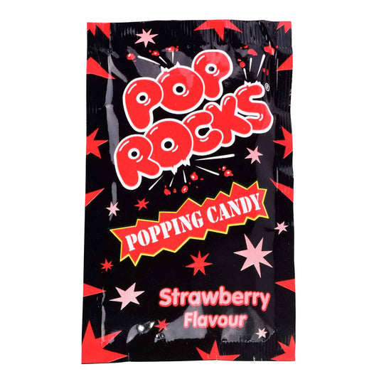 Pop Rocks Strawberry 7g Knistergranulat mit Erdbeergeschmack – Produktansicht