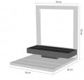 PoS MATERIAL A52 EXPO Armbanduhr – Detailansicht