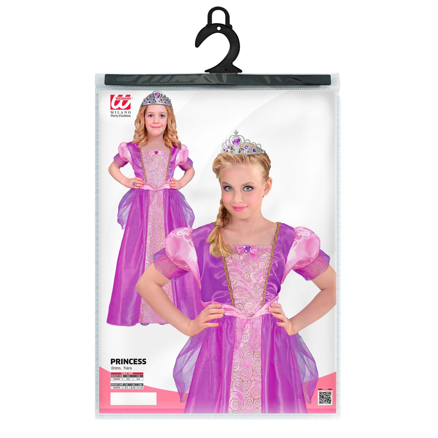 "PRINZESSIN" (Kleid, Tiara) – Ansicht 4