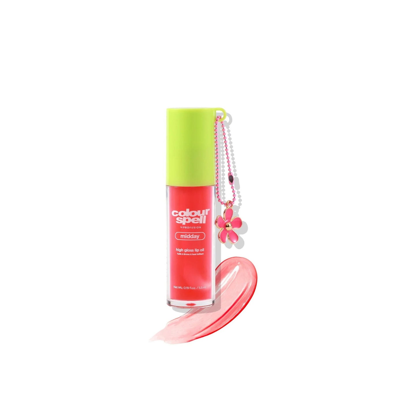 Profusion Cosmetics, Colour Spell, Hoher Glanz, Lippenöl, Midday, 5.5 ml