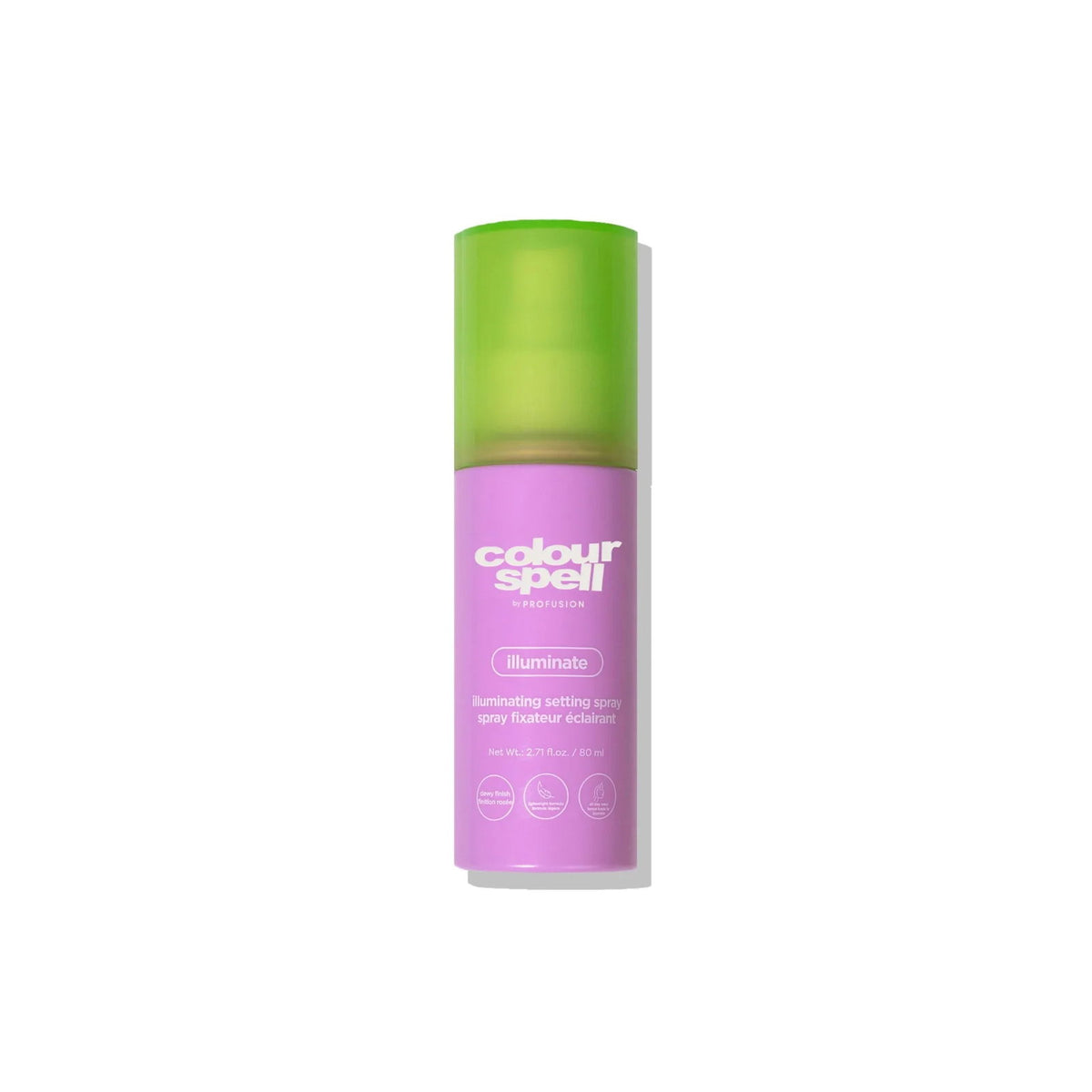 Profusion Cosmetics, Colour Spell, Erleuchtend, Make-up Fixierspray, 80 ml