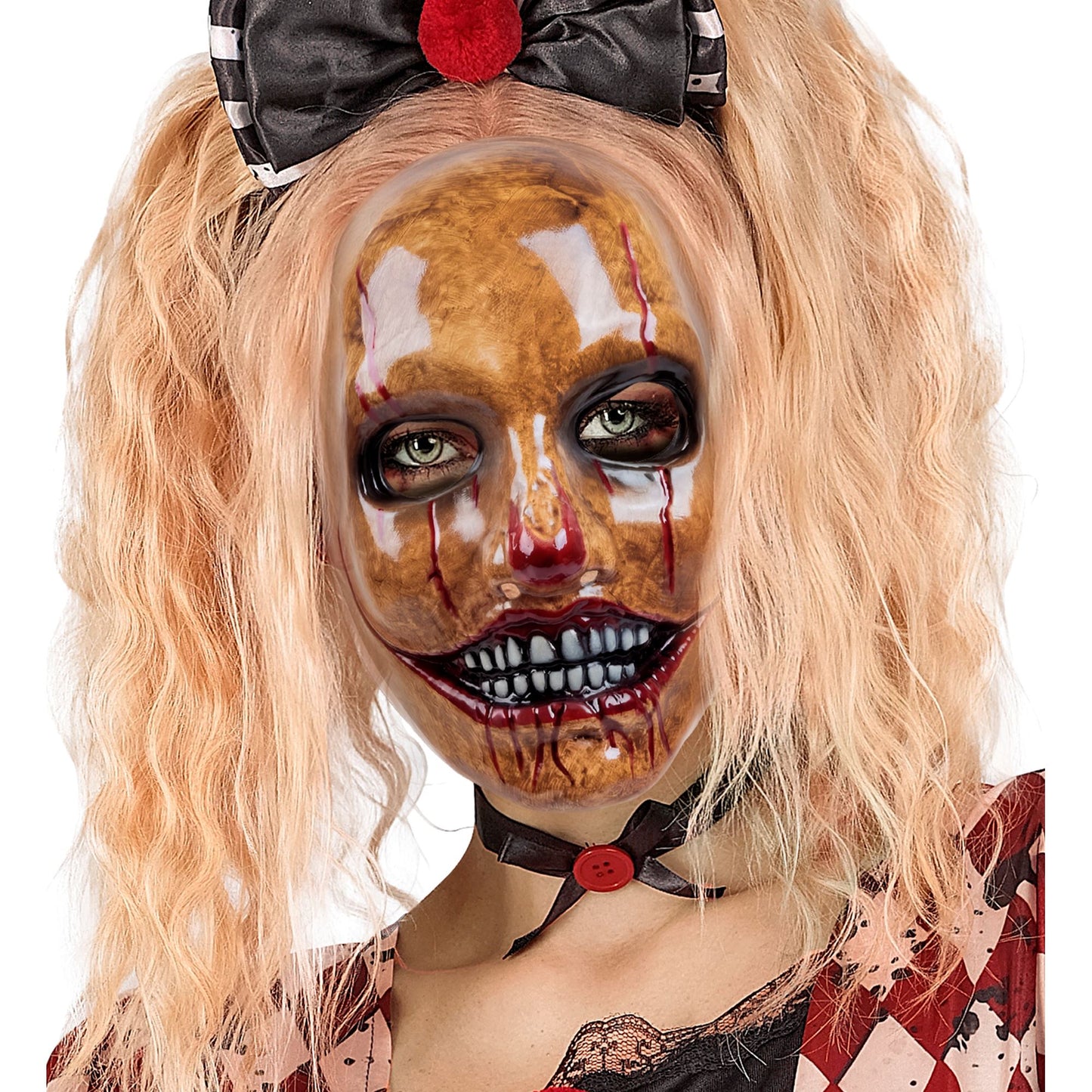"PSYCHO CLOWN MASKE AUS PLASTIK" – Ansicht 6
