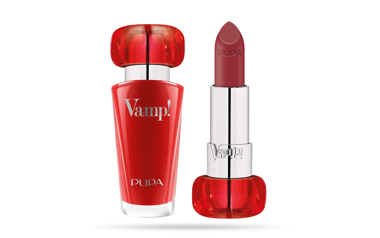 Pupa, Vamp!, Parabenfrei, Volumen, Creme-Lippenstift, 200, Rotbraun, 3.5 g